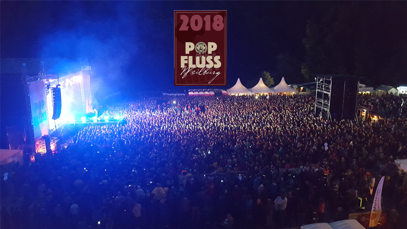 Live-Party bei Pop am Fluss